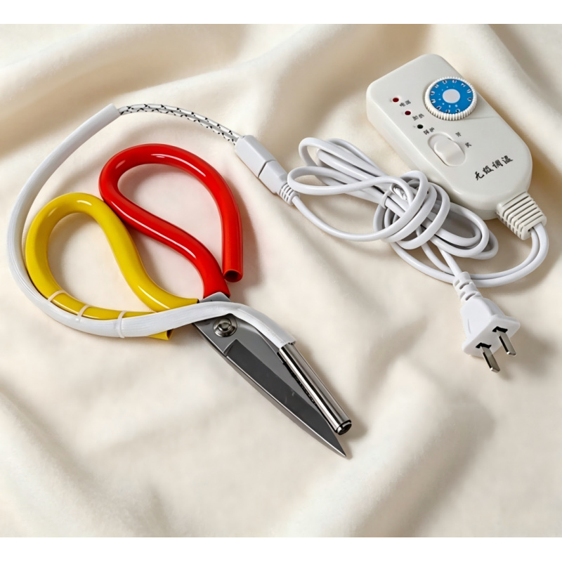 Sewing Labels - Electric Thermal Scissors Adjustable Temperature Scissors