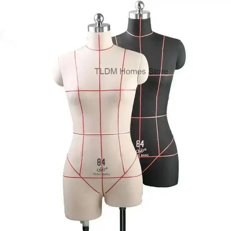 Dress Form Mannequin - Can Woman Cotton Pined Cover Matel