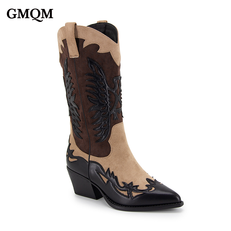 Sewing Zipper - GMQM 2025 Women's Mid Calf Boot