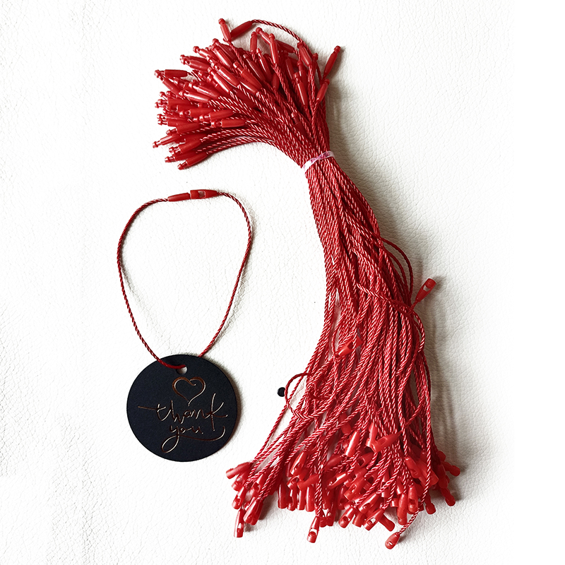 Sewing Labels - 100Pcs/Set Garment Labels Red Rope String