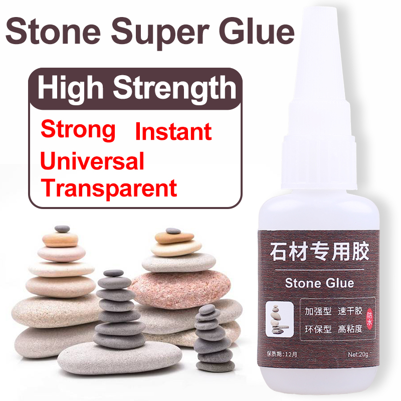 Fabric Glue Bond - Transparent Super Extra Strong Glue Marble