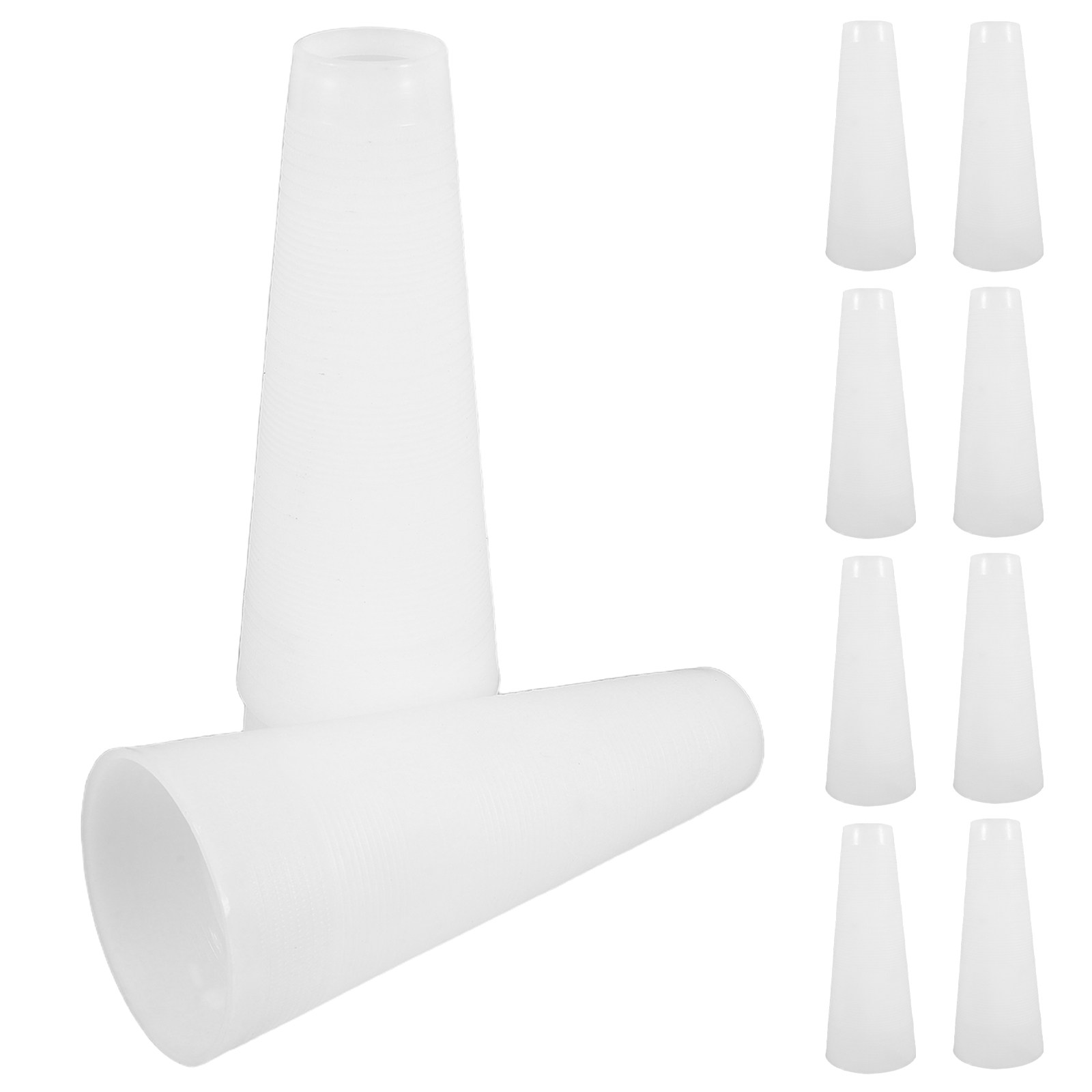 Sewing And Textile - 10Pcs Plastic Yarn Cones Cone Bobbins