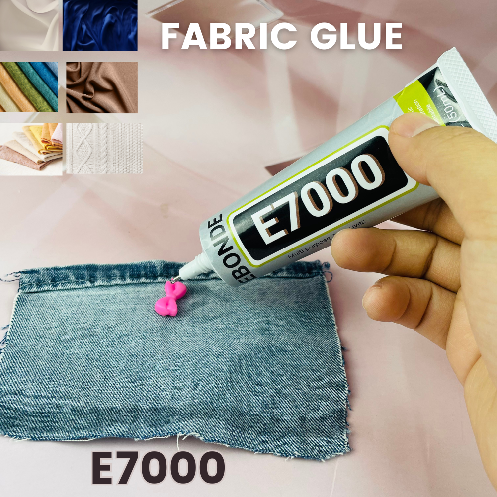 Fabric Glue Bond - E7000 Multi-Purpose Glue - Strong Flexible