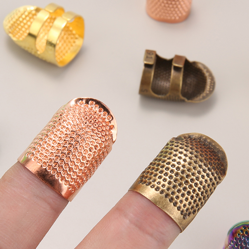 Sewing Thimble Metal - Adjustable Vintage Sewing Thimble, Handmade Non-slip