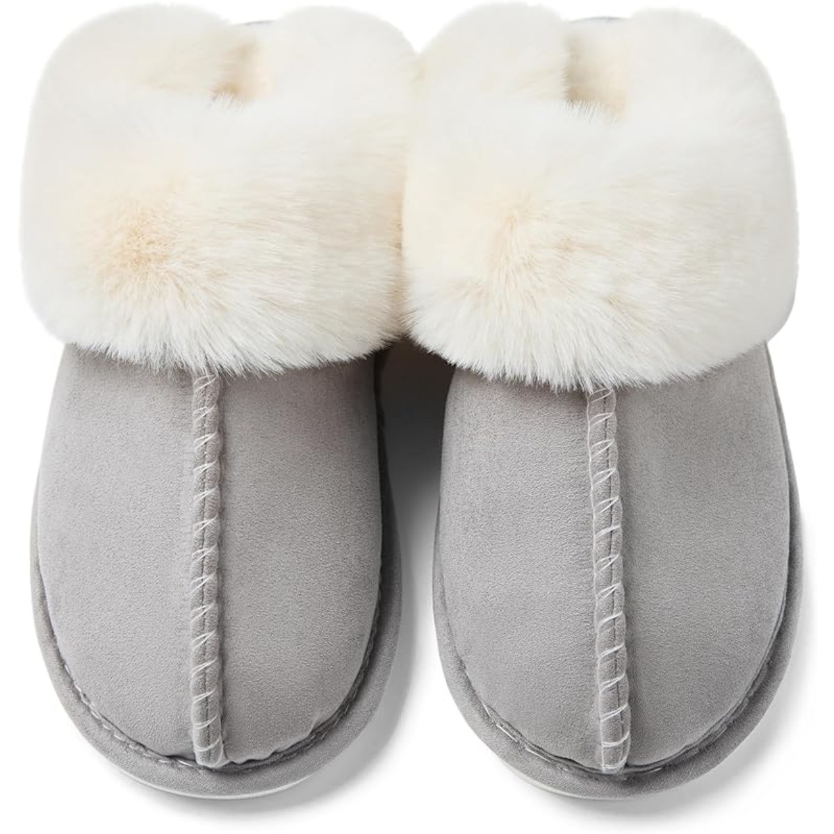 Sewing House - 【FD41168346】Womens Slipper with Memory Foam Fluffy