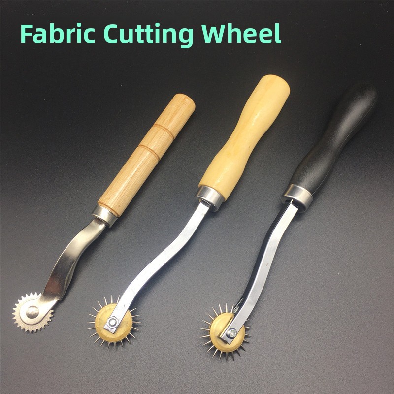 Textile Sewing Patterns - Leather Marking Wheel Ruler Tailoring Drafting