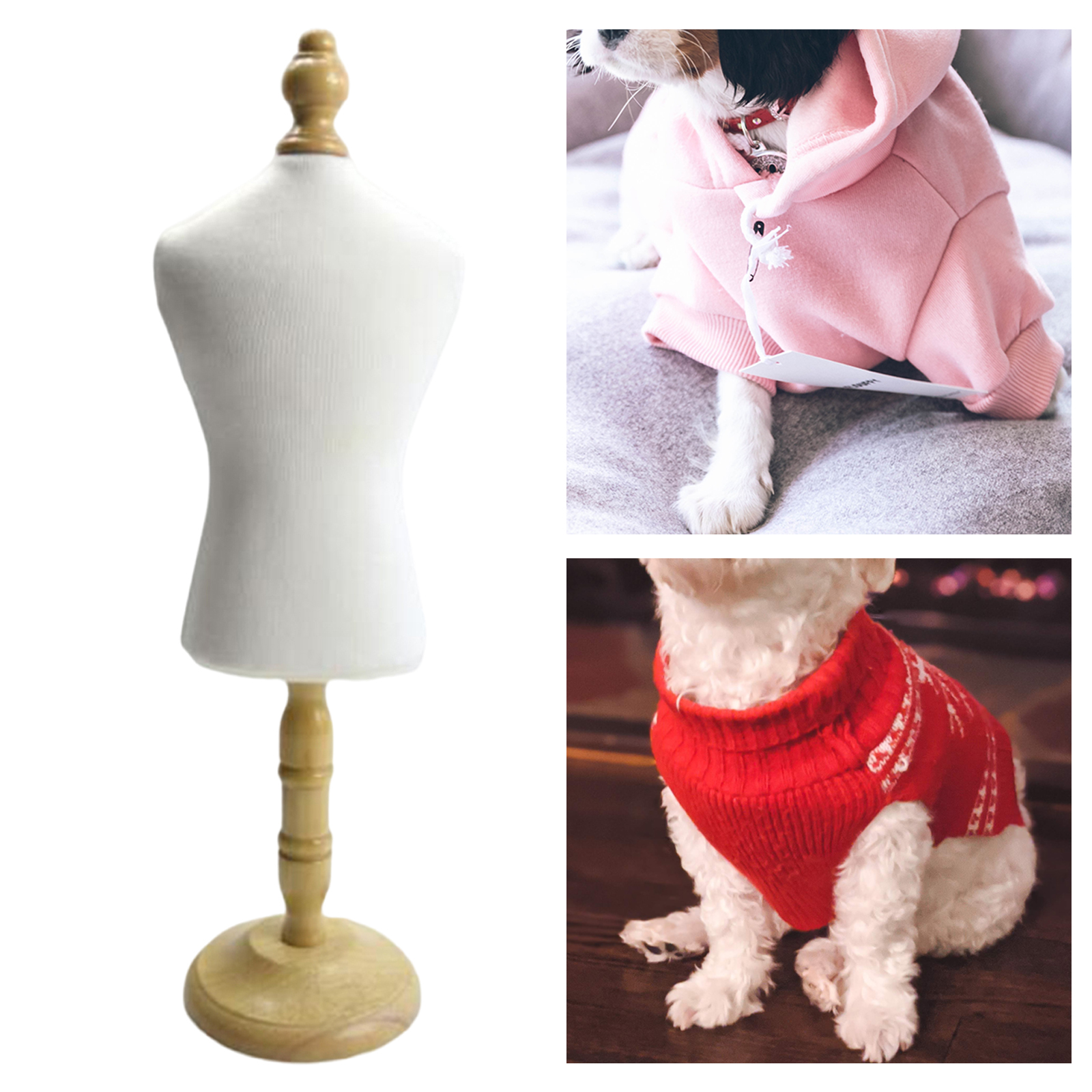 Dress Form Mannequin - 1 Piece Dog Dress Form Mannequin
