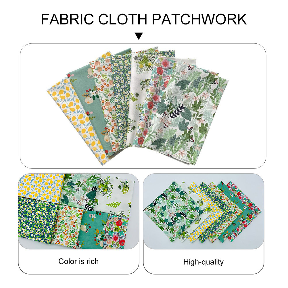 7 Pcs Floral Sewing Cloth Prec - Sewing And Textile reseña y precio