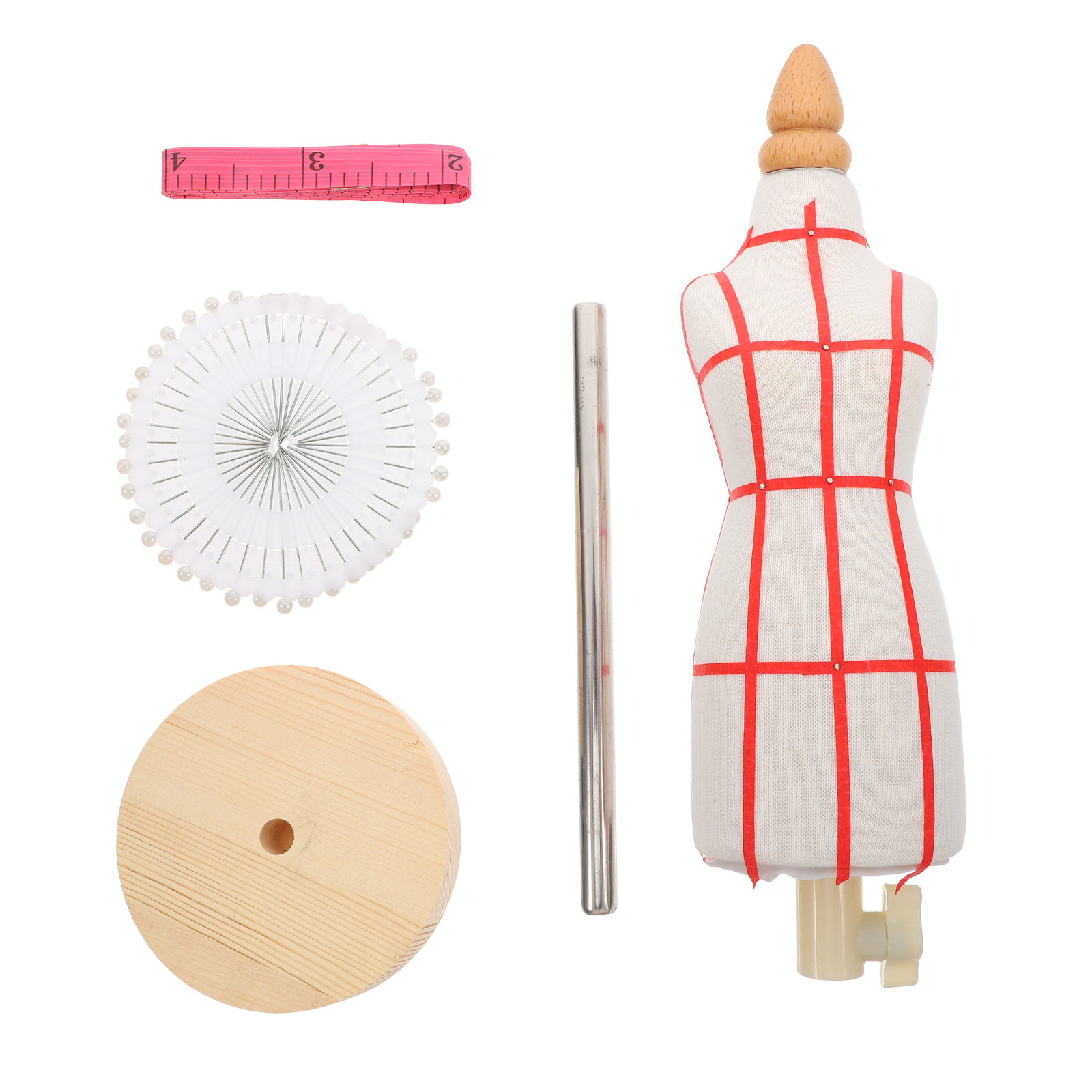 Miniature Sewing Mannequin Qua - Dress Form Mannequin reseña y precio