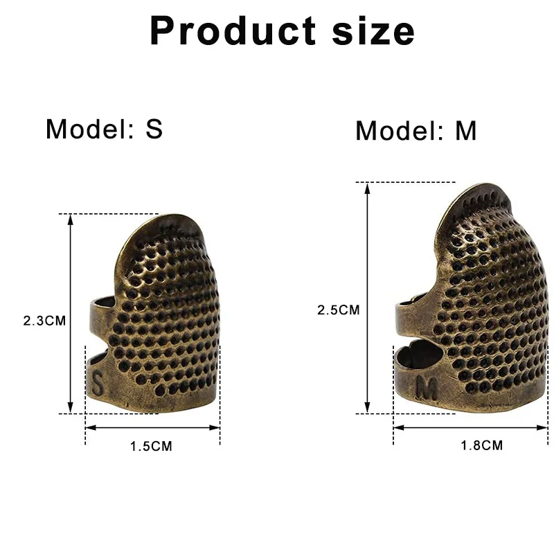 1-3PCS Sewing Thimble Hand-Wor - Sewing Thimble Metal reseña y precio