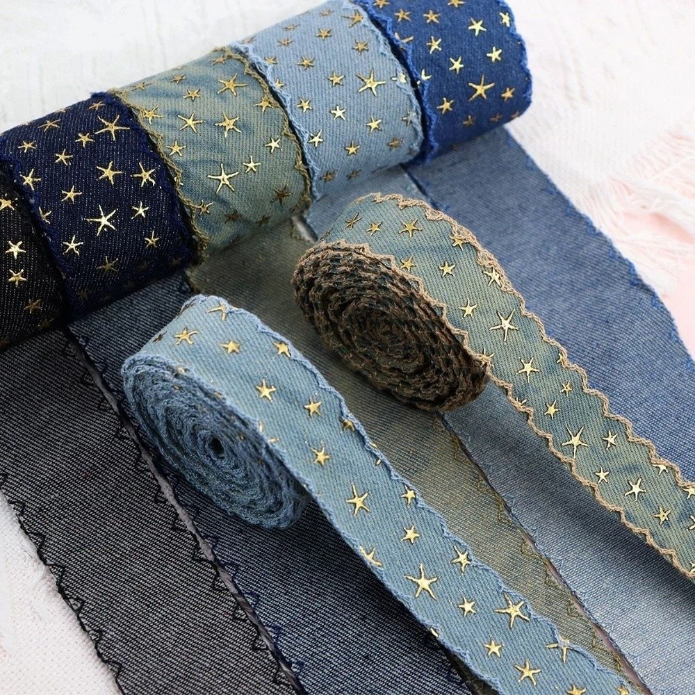 1 yard 38MM Width Denim Cloth  - Textile Sewing Patterns reseña y precio