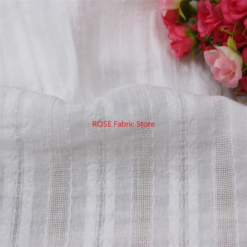 Floral Embroidery Cotton Fabri - Sewing Eyelet Fabric reseña y precio