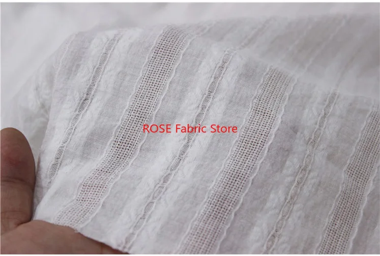 Floral Embroidery Cotton Fabri - Sewing Eyelet Fabric reseña y precio