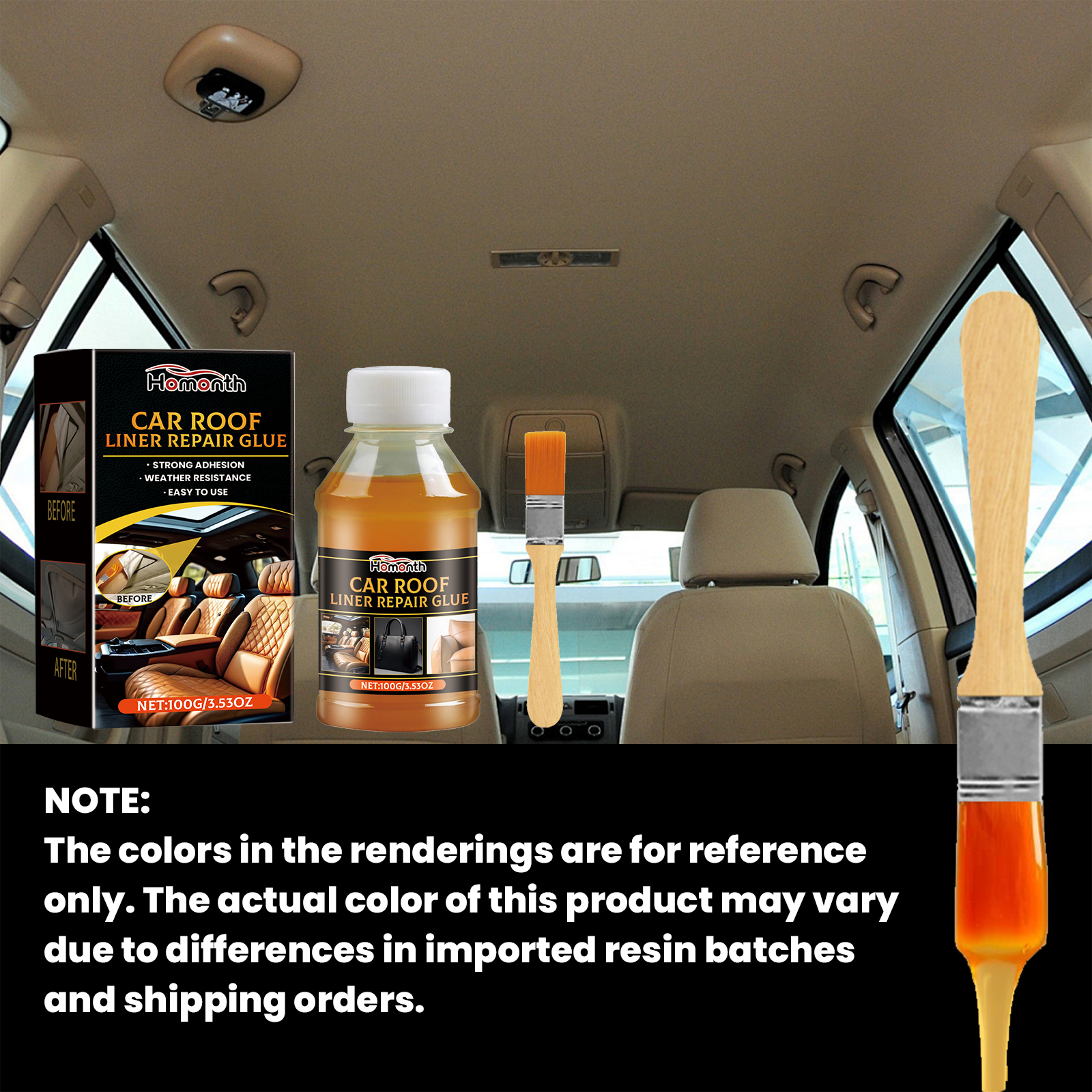 Professional Car Headliner Adh - Fabric Glue Bond reseña y precio