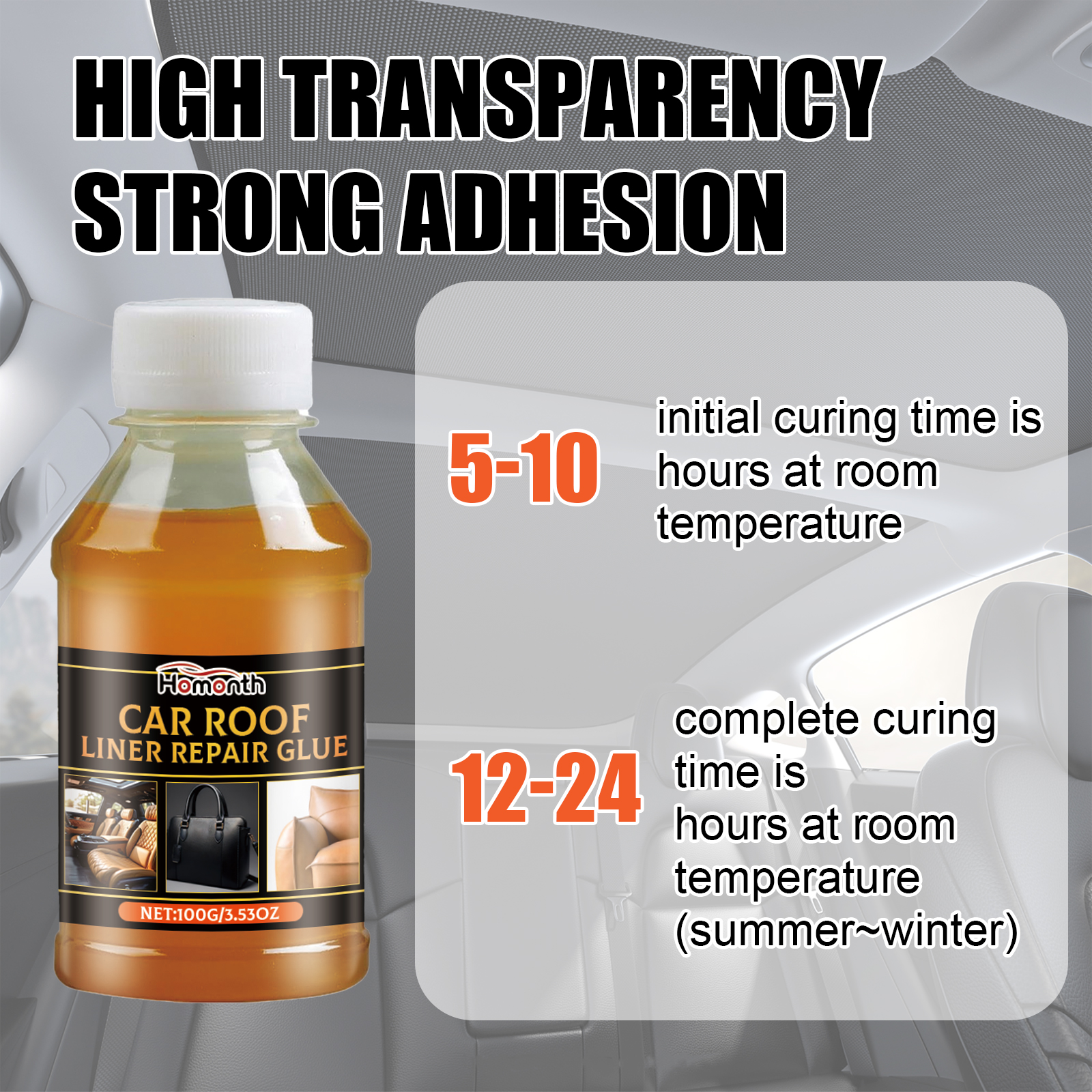 Professional Car Headliner Adh - Fabric Glue Bond reseña y precio