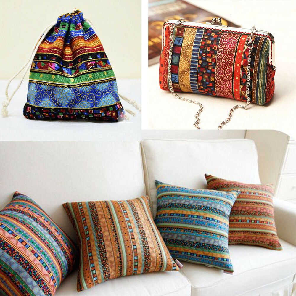 Bohemia Style Stripe Pattern F - Textile Sewing Patterns reseña y precio