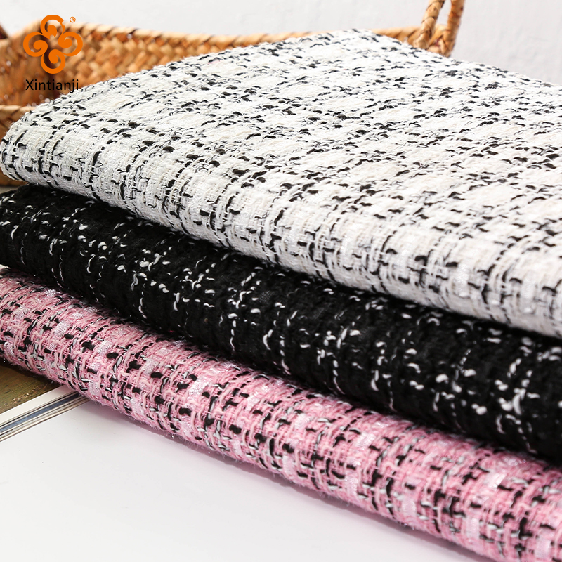 Woven Tweed Fabric Luxurious A - Sewing Tweed reseña y precio