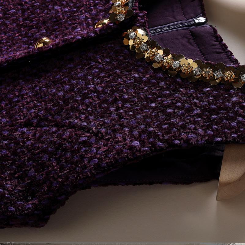 Beaded Sequined Tweed A-Charac - Sewing Tweed reseña y precio