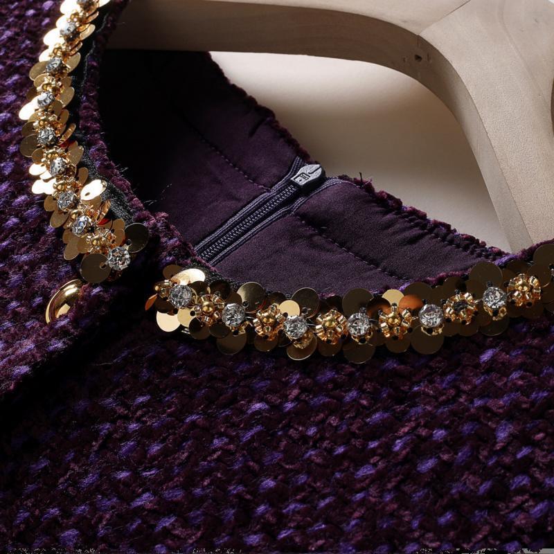 Beaded Sequined Tweed A-Charac - Sewing Tweed reseña y precio