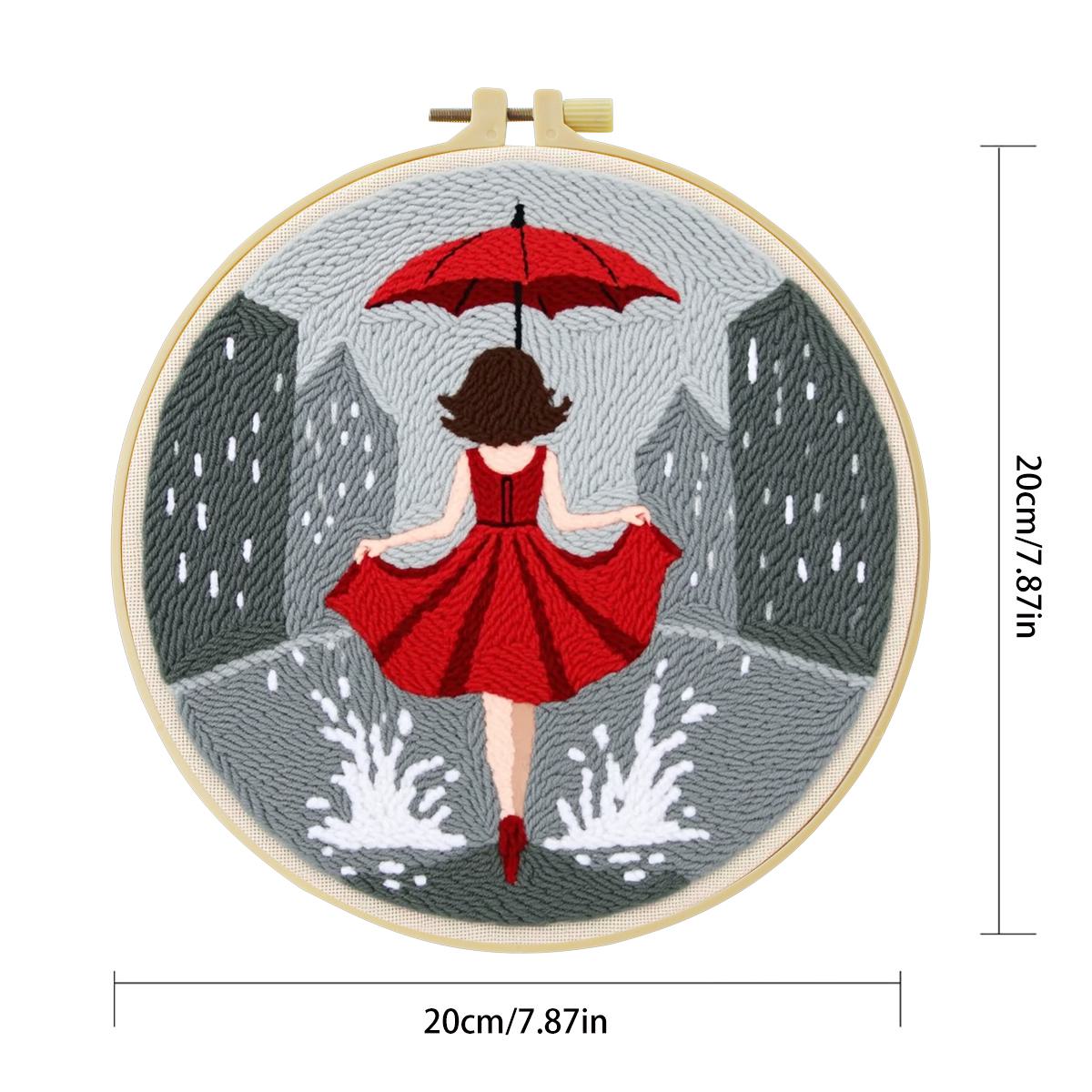 20X20CM/7.87inch female punch  - Is Sewing Textile Art reseña y precio