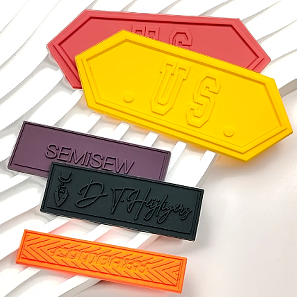 Recycled Custom PVC Patch Sili - Sewing Labels reseña y precio
