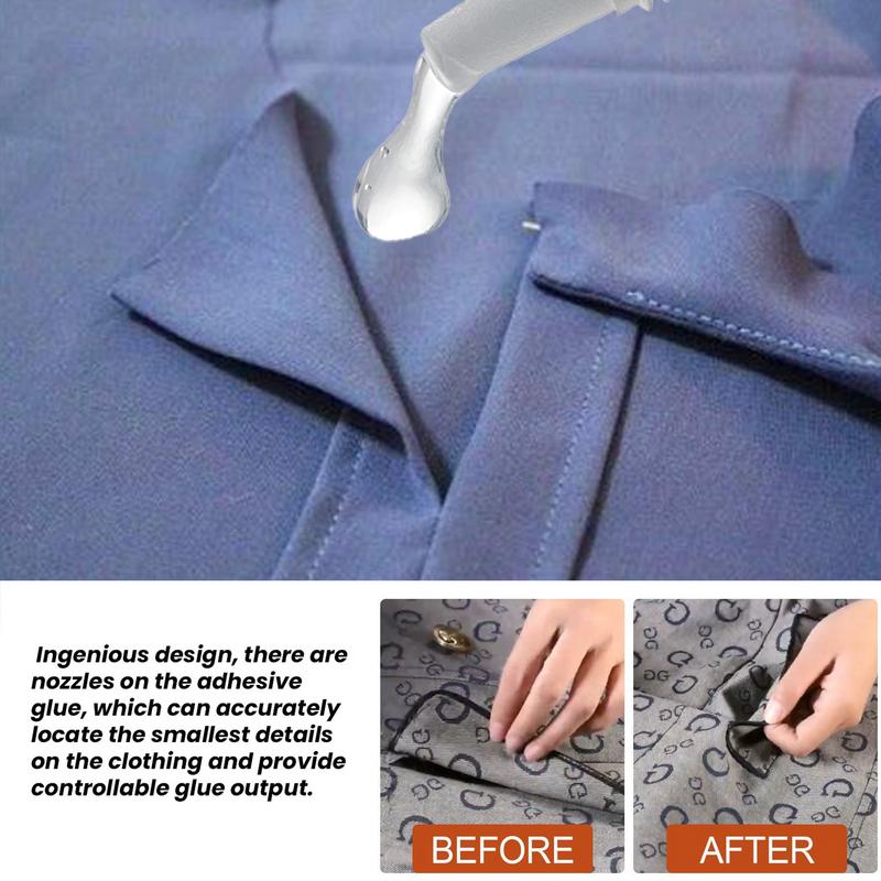 Clear Strong Adhesive Waterpro - Fabric Glue Bond reseña y precio