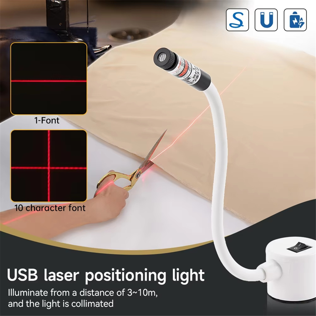 A002 USB Laser Positioning Lig - Sewing Factory reseña y precio