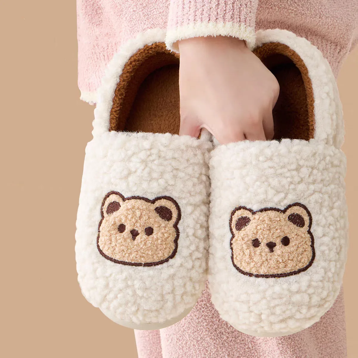 Winter Men's Slippers Couples  - Sewing House reseña y precio