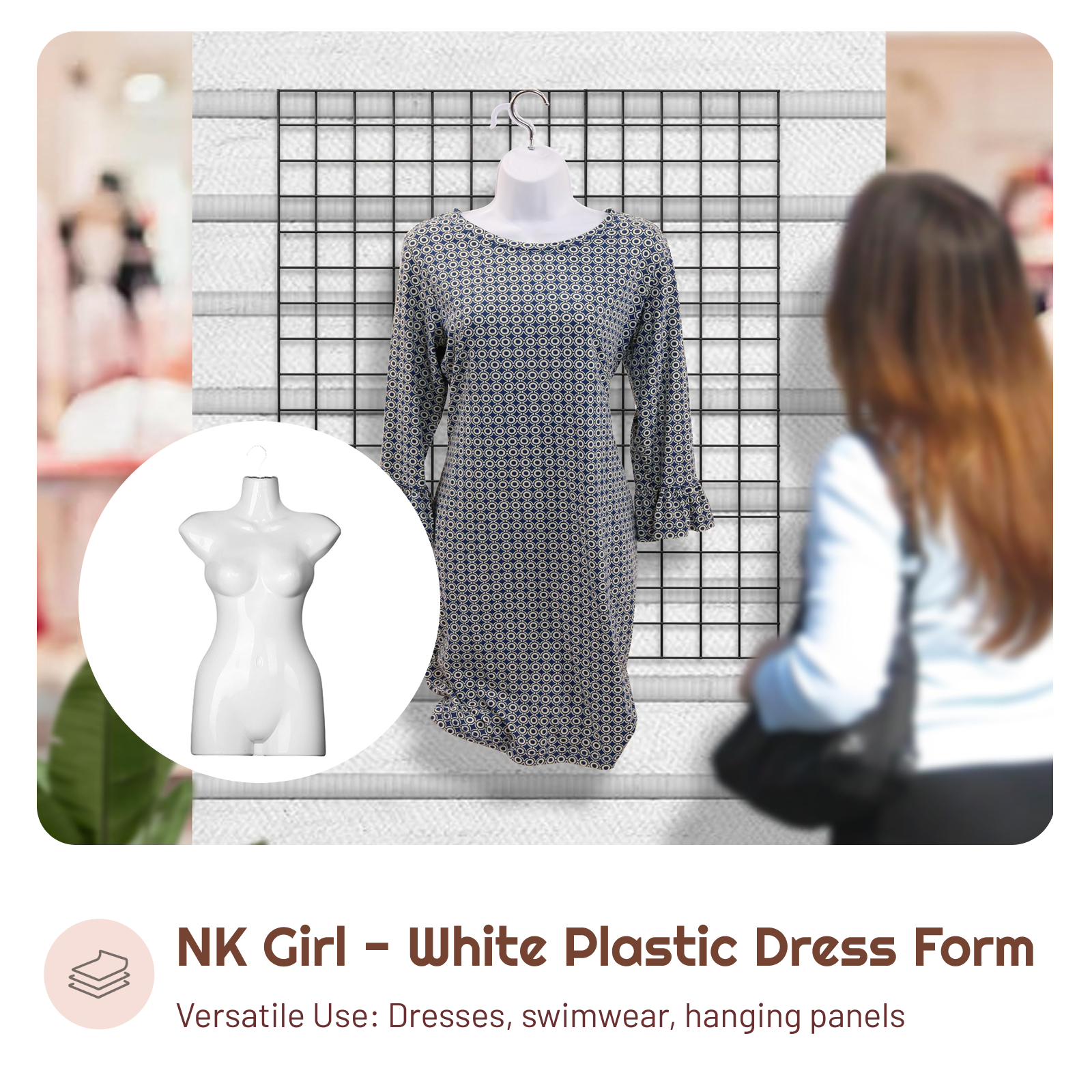 Hanging Mannequin Torso Female - Dress Form Mannequin reseña y precio