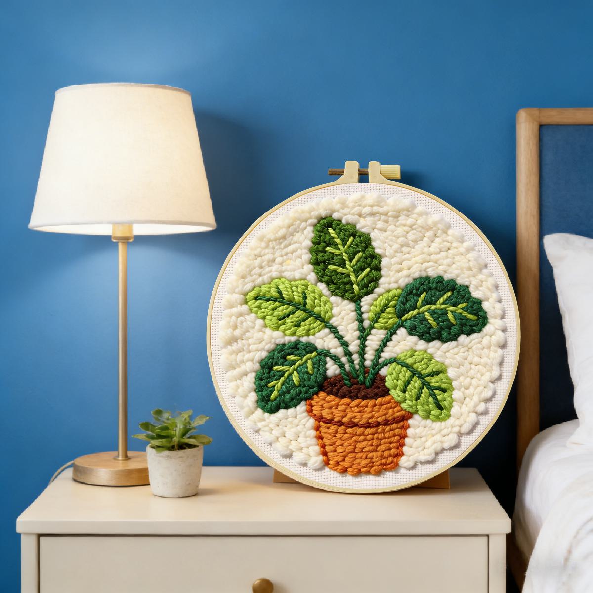 20X20CM/7.87inch Leaves punch  - Is Sewing Textile Art reseña y precio