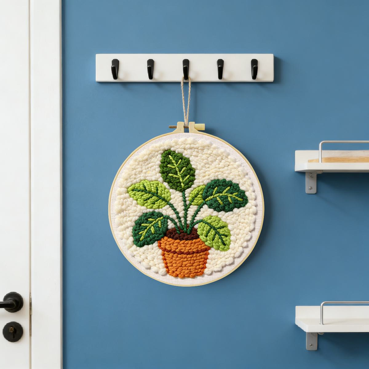 20X20CM/7.87inch Leaves punch  - Is Sewing Textile Art reseña y precio