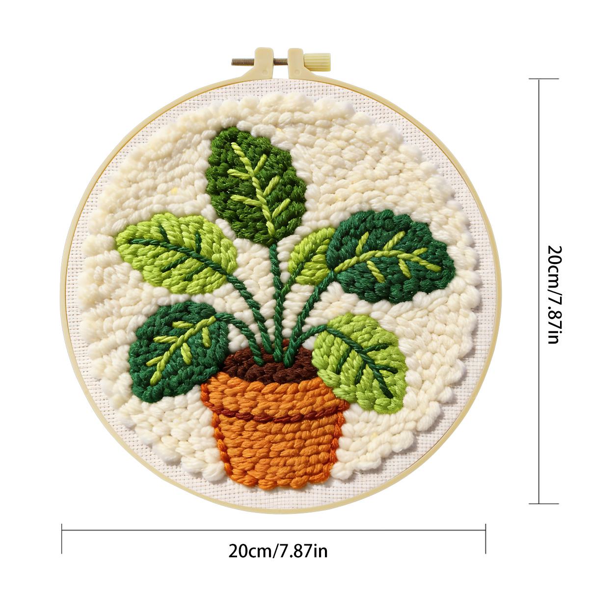20X20CM/7.87inch Leaves punch  - Is Sewing Textile Art reseña y precio