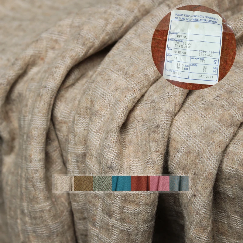 Redraspberry Japanese Plaid Kn - Sewing Tweed reseña y precio