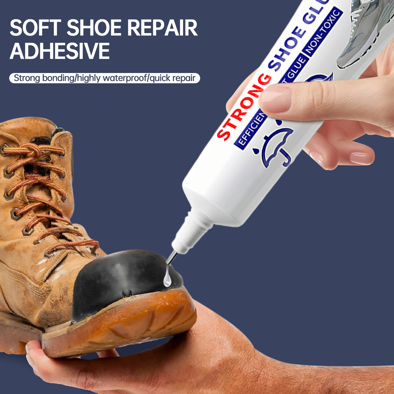 Shoe-Repairing Adhesive Indust - Fabric Glue Bond reseña y precio