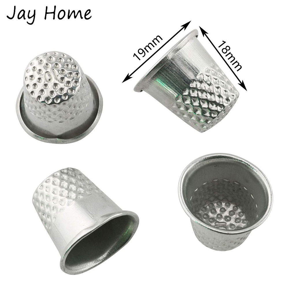 5/10Pcs Silver Sewing Thimbles - Sewing Thimble Metal reseña y precio