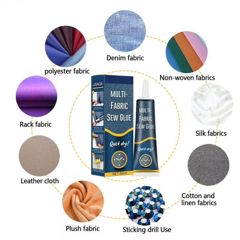 Fabric Sewing Glue Clothing Me - Fabric Glue Bond reseña y precio