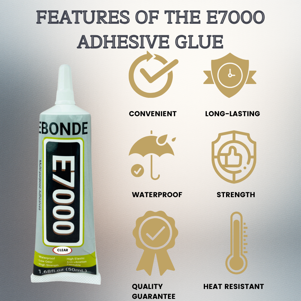 E7000 Multi-Purpose Glue - Str - Fabric Glue Bond reseña y precio