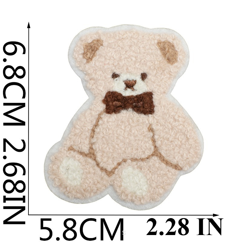 Plush Bear Embroidery Cloth St - Sewing Labels reseña y precio