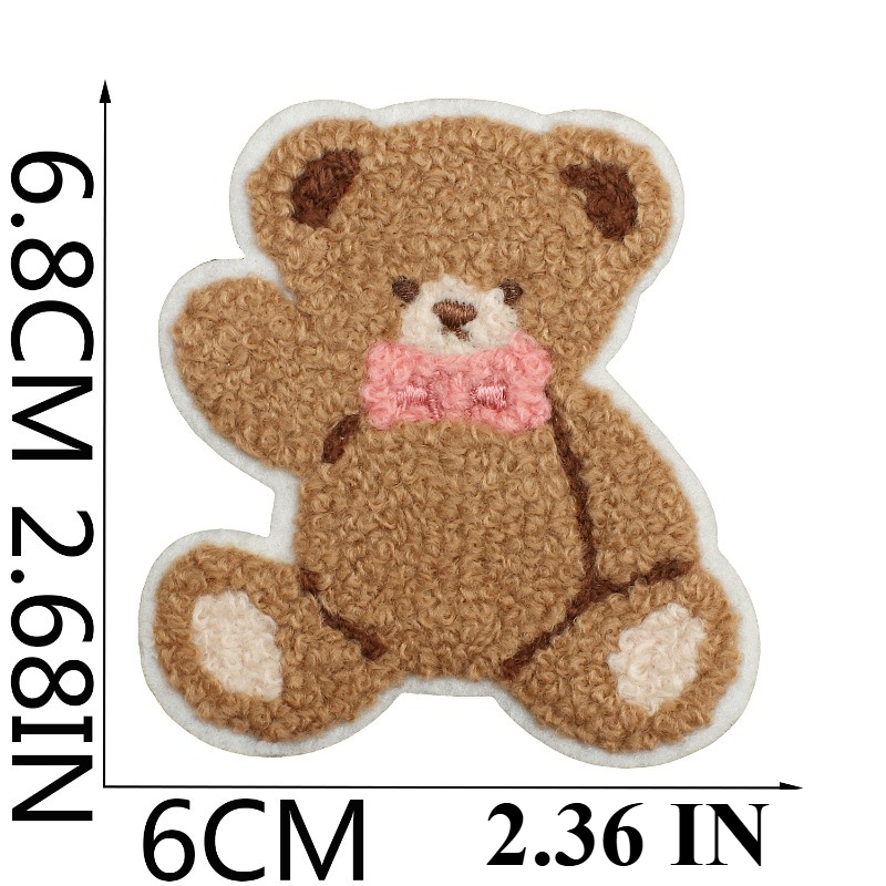 Plush Bear Embroidery Cloth St - Sewing Labels reseña y precio