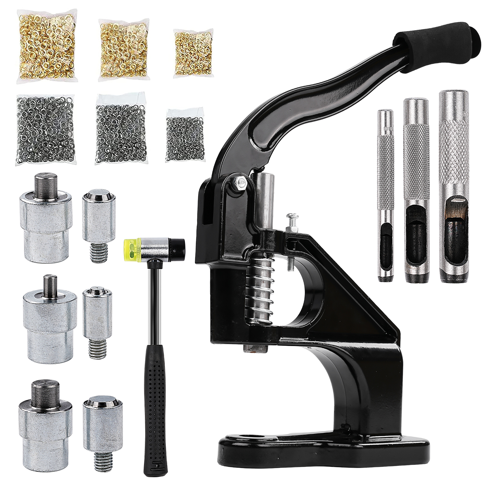 Manual Grommet Eyelet Machine  - Sewing Eyelet Fabric reseña y precio