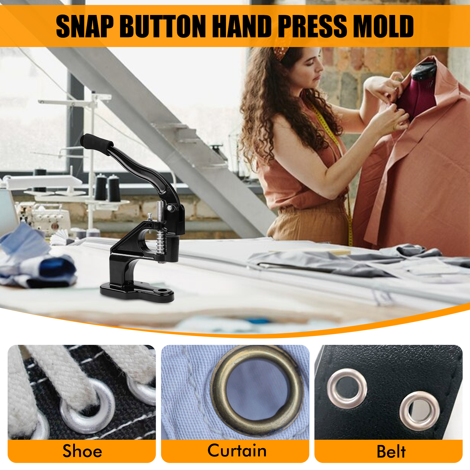 Manual Grommet Eyelet Machine  - Sewing Eyelet Fabric reseña y precio