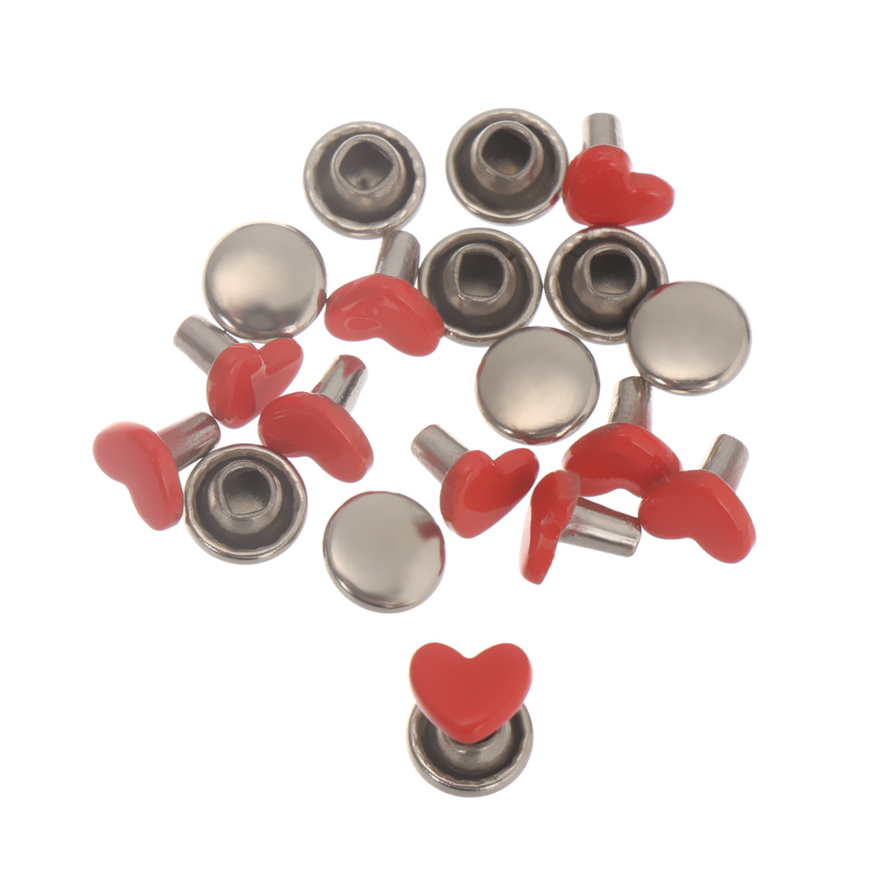10Pcs Mini Metal Heart Eyelet  - Sewing Eyelet Fabric reseña y precio