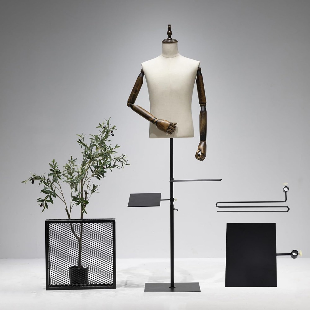 53-76inch Male Mannequin Torso - Dress Form Mannequin reseña y precio