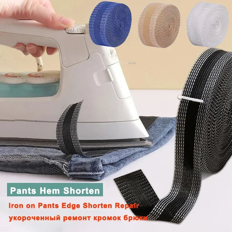 1M Self-Adhesive Pants Hem Pas - Interfacing Iron On reseña y precio