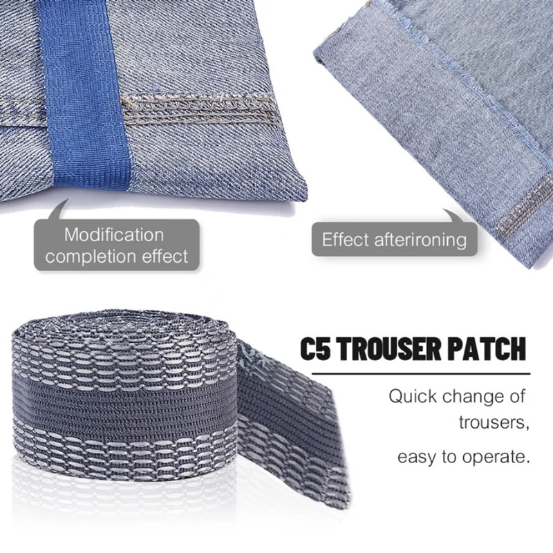 1M Self-Adhesive Pants Hem Pas - Interfacing Iron On reseña y precio