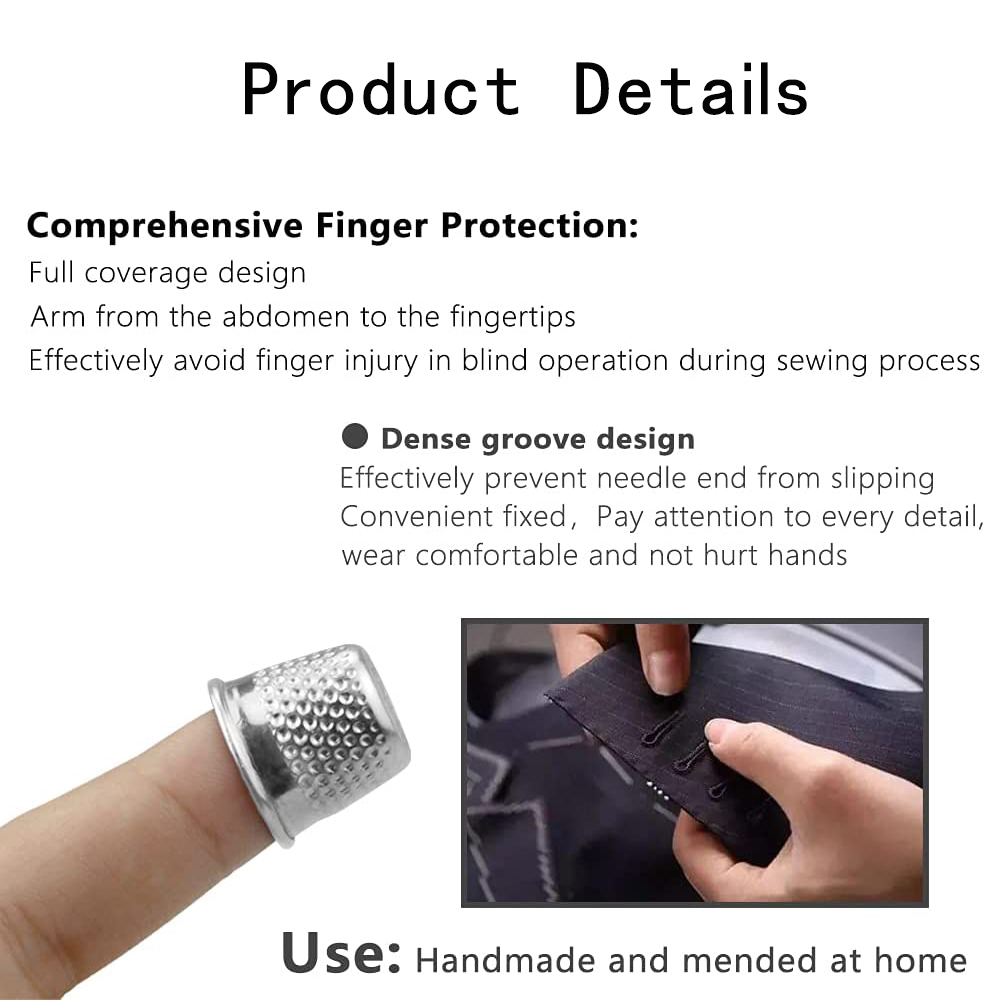 10/30Pcs Metal Sewing Thimble  - Sewing Thimble Metal reseña y precio