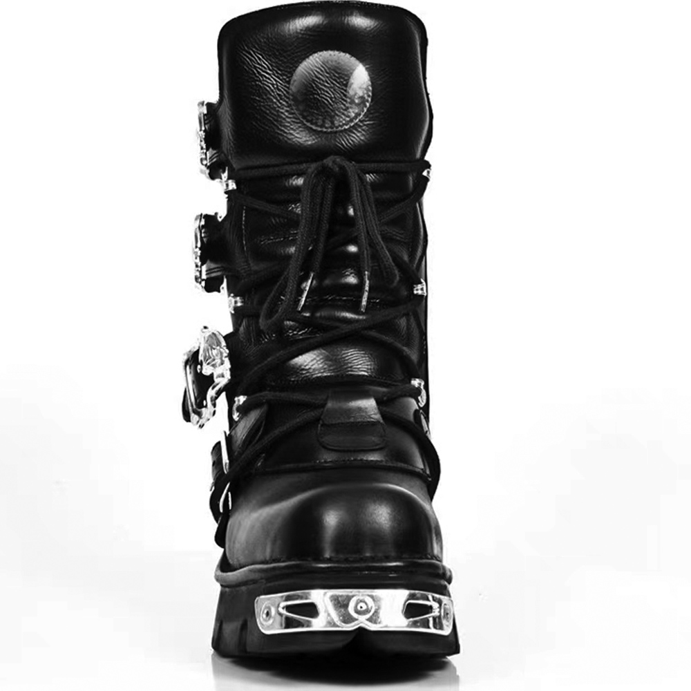 New Men's Punk Motorcycle Boot - Sewing Zipper reseña y precio