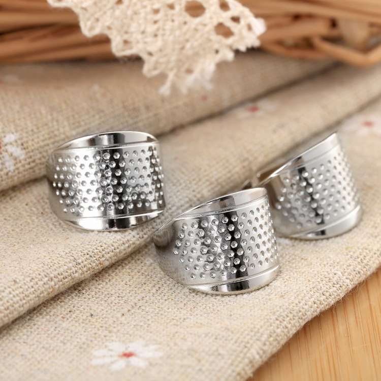 3pcs Metal Finger Thimbles Tai - Sewing Thimble Metal reseña y precio