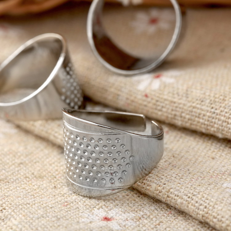 3pcs Metal Finger Thimbles Tai - Sewing Thimble Metal reseña y precio