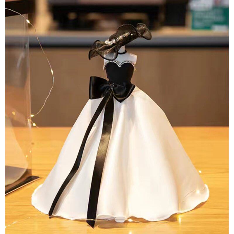 1/6 Mini Wedding Dress Set wit - Dress Form Mannequin reseña y precio